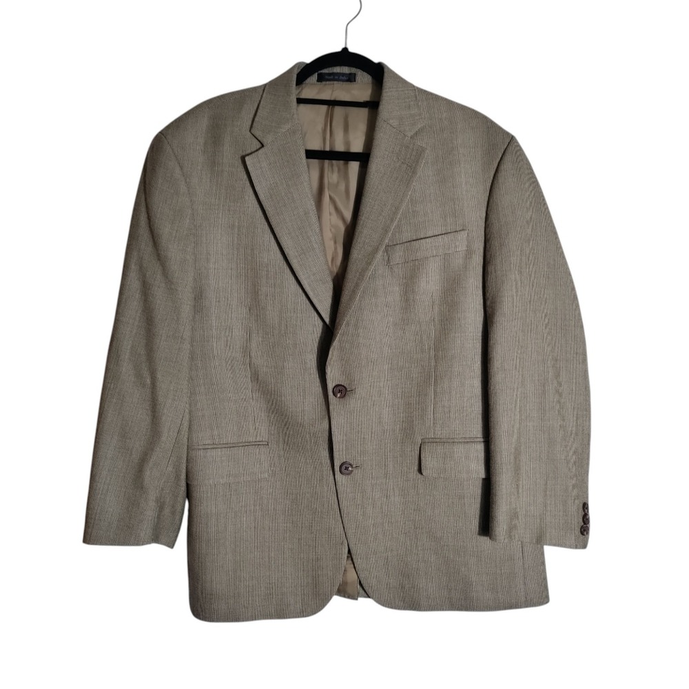 Ralph Lauren Tan Silk & Wool Sport Coat Jacket Made‎ in India 42s